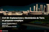 © 2012 Autodesk Civil 3D: Explanaciones y Movimientos de Tierra en proyectos complejos Beatriz Eugenia Mesa C. Ingeniera Civil Division Infraestructura.