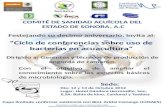 COMITÉ DE SANIDAD ACUÍCOLA DEL ESTADO DE SONORA, A.C Festejando su decimo aniversario, invita al: Ciclo de conferencias sobre uso de bacterias en acuacultura.