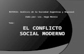 MATERIA: Análisis de la Sociedad Argentina y Regional Dado por: Lic. Hugo Morris Tema: