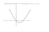 Determina la TVI de f(x) = x 2 – 2x en el punto x 0 =2, x 0 = 1, x 0 = 0.