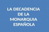 HISTORIA DEL PERÚ III-1 DECADENCIA DE LA MONARQUIA ESPAÑOLA SIGLOS XVII-XVIII.
