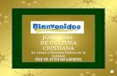 JORNADAS DE CULTURA CRISTIANA En honor a Nuestra Señora de la Soledad Del 16 al 20 de abril/12 Pbro. Dr. Félix Castro Morales.