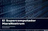 El Supercomputador MareNostrum Microprocesadores para Comunicaciones Omar El-Asmar Moreno.