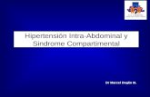 Hipertensión Intra-Abdominal y Sindrome Compartimental Dr Marcel Deglin M.
