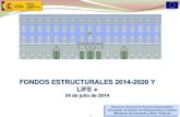 Fondos estructurales 2014-2020 y LIFE