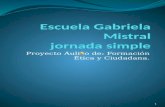 Proyecto Áulico de: Formación Ética y Ciudadana. 1.