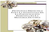 Guias mujer propuesta didactica para la enseñanza de la participacion femenina en chile