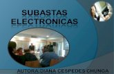 SUBASTAS ELECTRONICAS