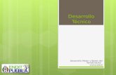 Desarrollo Técnico Desarrollo Motor y Bases del Rendimiento 13/12/2010.