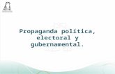 Propaganda política, electoral y gubernamental.. Definiciones.