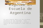Primaria digital en Escuelas de Argentina