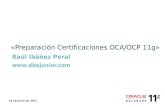 Preparación certificaciones oracle 11g