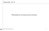 Matemática Básica(Ing.)1 Sesión 6.3 Modelos Exponenciales.
