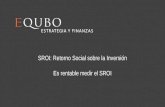 Sroi   es rentable medir la rentabilidad social de la inversión - 120419