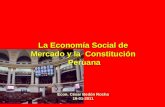 La economia social de mercado y la constitución peruana