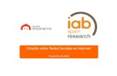 Informe sobre redes sociales IAB 2010
