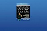 Steve Jobs secreto de sus presentaciones