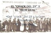 El crack del 29 y el new deal