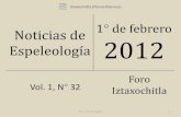 Noticias de espeleología 20120201