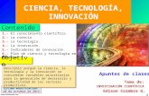Ciencia, tecnología, innovación