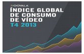 Índice Global de Consumo de Video en Línea 2013 (OOYALA)