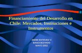Financiamiento del Desarrollo en Chile: Mercados, Instituciones e Instrumentos JAIME ESTEVEZ V. BANCOESTADO MAYO 2002.
