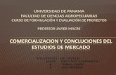 COMERCIALIZACION Y ESTUDIO DE MERCADO