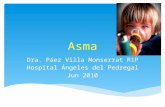Asma Dra. Páez Villa Monserrat R1P Hospital Ángeles del Pedregal Jun 2010.