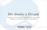 Diseño A Drupal