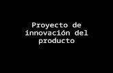 Proyecto de innovación del producto. Agenda A.Presentación del grupo B.Presentación del concepto seleccionado C.Ranking de las necesidades de los clientes.