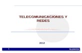 TELEMATICA 1 TELECOMUNICACIONES Y REDES 2012. TELEMATICA 2 TELECOMUNICACIONES Conocimiento y Comunicaciones SECCIÓN 1.1. 2012.