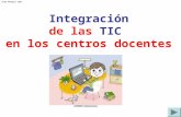 Integración de las TIC en los centros docentes PERE MARQUES 2007.