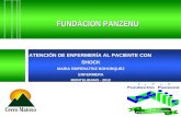 FUNDACION PANZENU ATENCIÓN DE ENFERMERÍA AL PACIENTE CON SHOCK MARIA EMPERATRIZ BOHORQUEZ ENFERMERA MONTELIBANO - 2012.