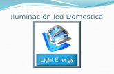 Iluminación led Domestica. ¿Que es Un Led? LED es "light emitting diode (diodo emisor de luz) Dispositivo semiconductor que convierte la electricidad.