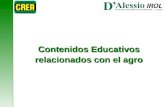 Contenidos Educativos relacionados con el agro. 2 Introducción Temas Agropecuarios Temas Agropecuarios Emergentes.