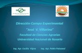 Dirección Campo Experimental J. V. Villarino Producción Agropecuaria Docencia Investigación.
