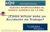 Autor: Antonio Sánchez Cervera Descarga ofrecida por:  ¿Cómo actuar ante un Accidente de Trabajo? NUEVAS APORTACIONES AL MARCO.