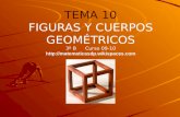 TEMA 10 FIGURAS Y CUERPOS GEOMÉTRICOS 3º B Curso 09-10 .