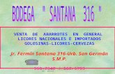 ALGORITMOS Y ESTRUCTURA DE DATOS VENTA DE ABARROTES EN GENERAL LICORES NACIONALES E IMPORTADOS GOLOSINAS-LICORES-CERVEZAS Jr. Fermín Santana 316-Urb.