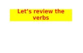 Let’s review the verbs. to have fun To see (ver) To order (pedir) To take (tomar/sacar) To visit (visitar) To get sick (enfermarse)