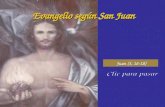 Evangelio según San Juan Juan (3, 16-18) Juan (3, 16-18)