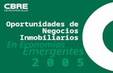 Oportunidades de Negocios Inmobiliarios En Economías Emergentes 2 0 0 5.