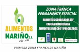 PRIMERA ZONA FRANCA DE NARIÑO. Plan de desarrollo de Nariño CASO ECUATORIANO –Clima 12 grados, 2800 msnm –2008: 70000 ton, Us. 60 millones –7.000 Ha dedicadas.