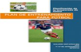 Plan de entrenamiento para fútbol (Guillermo Aser Garcia Diez)