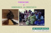 FEMINISMO y SOBERANIA ALIMENTARIA. La soberanía alimentaria La Globalización económica en teoría La globalización es un paso más en el desarrollo del.