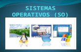 ¿Qué es un Sistema Operativo? Es un software que se encarga de administrar los recursos que se tienen en la computadora tanto externos como internos.