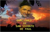 San Vicente de Paúl fue un hombre que reflexionó sobre la oración y oró. A lo largo de sus conferencias con los Misioneros e Hijas de la Caridad intercaló
