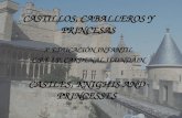 3º EDUCACIÓN INFANTIL C.P.E.I.P. CARDENAL ILUNDÁIN CASTILLOS, CABALLEROS Y PRINCESAS CASTLES, KNIGHTS AND PRINCESSES.