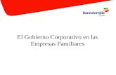 El Gobierno Corporativo en las Empresas Familiares.
