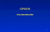 1 GPSS/H Una introducción. 2 GENERAL PURPOSE SIMULATING SYSTEM CREADOR: G. GORDON (60´S) GPSS – H Bloque 1 Bloque 2 Bloques Transacciones (Xact) Operación.